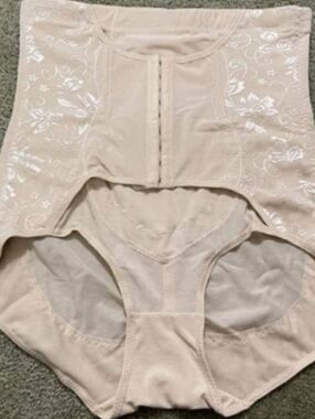 High Waist Tummy Control Shapewear Briefs - Nude